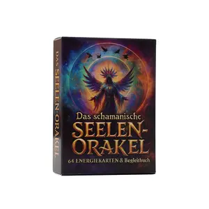 Shaman Soul Oracle Cards Energy Card Set, Spiritual Guidance Tool, Perfect for Meditation & Rituals, Enhance Your Inner Journey