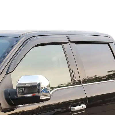 Rain Guards Vent Visors Shade for 2017-2022 Ford F-250 Rain Guards Vent Visors Shade for 2017-2022 Ford F-250
