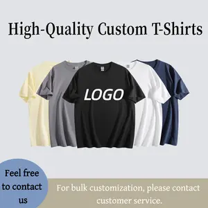 Custom T-Shirts: Short-Sleeve, Men's and Women's, Printed with Photos, Text, Logos, and Patterns-Personalized DIY, Round Neck, Loose Fit.(Custom products are non-returnable)