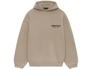 Fear of God Essentials Fleece Hoodie Desert Sand