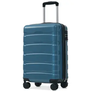 20/24/28 inch ABS hard shell luggage, covering boarding and check-in, expandable and expandable, universal wheels for silent and effortless pushing, TSA lock for anti-theft, durable and not bulky, suitable for short distance and long distance travel