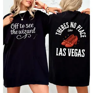 Off to See the Wizard T-shirt |   Theres No Place Like Las Vegas Shirt, Girls Trip Tee