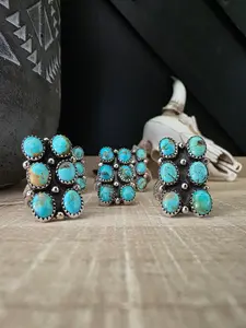 LETRICIA LARGO SIX TURQUOISE STONE RING