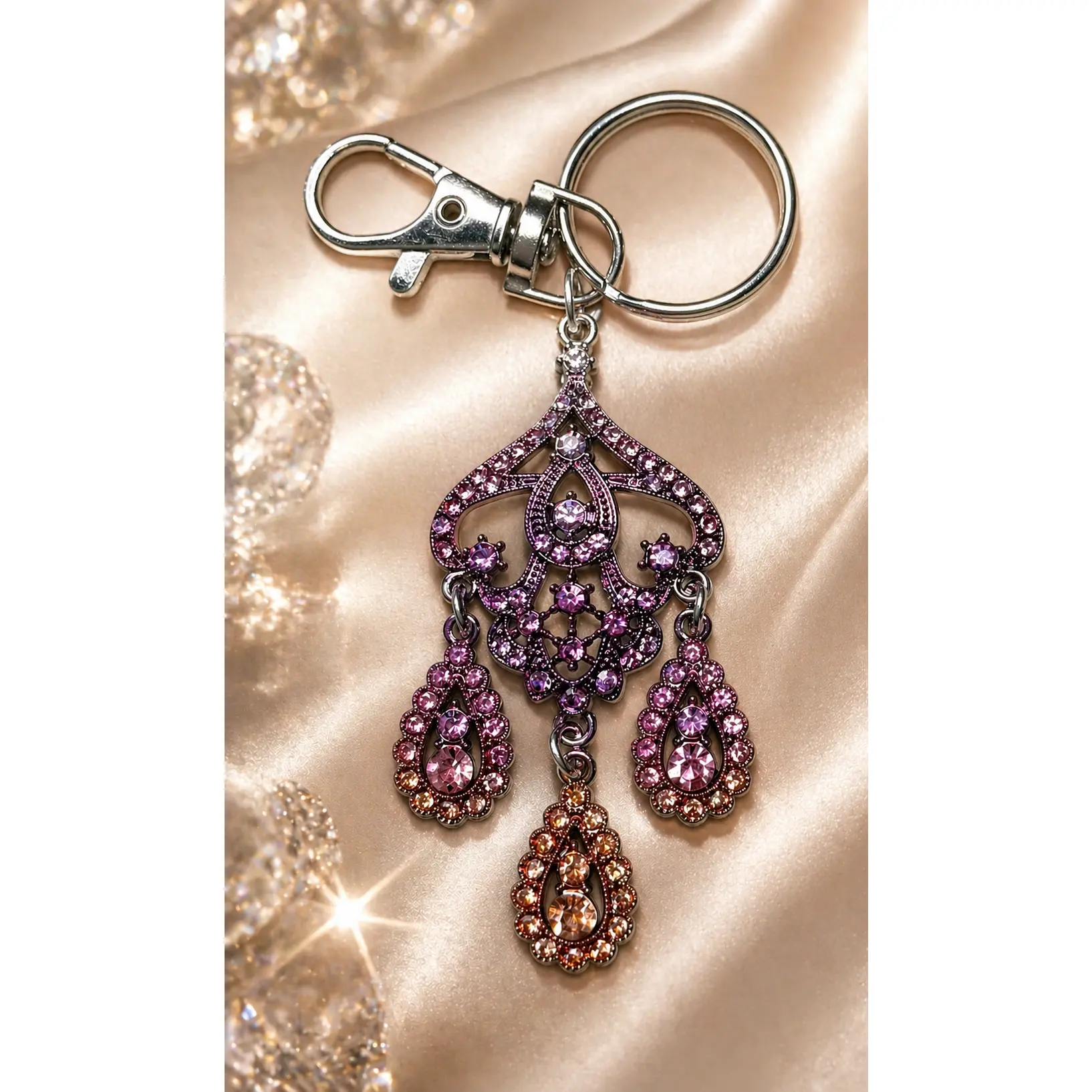 Bag Charm - Chandelier Command - Multi