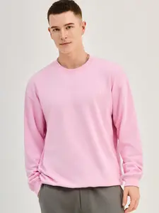 VarietyAthletics Mens French Terry Cotton Workout Athletic Everyday Crewneck Sweatshirt Blouse Classic Fabric Menswear Soft