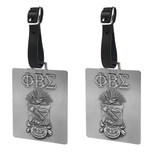 BBGreek Phi Beta Sigma - Travel Luggage Tags - Set of 2 - Official Vendor