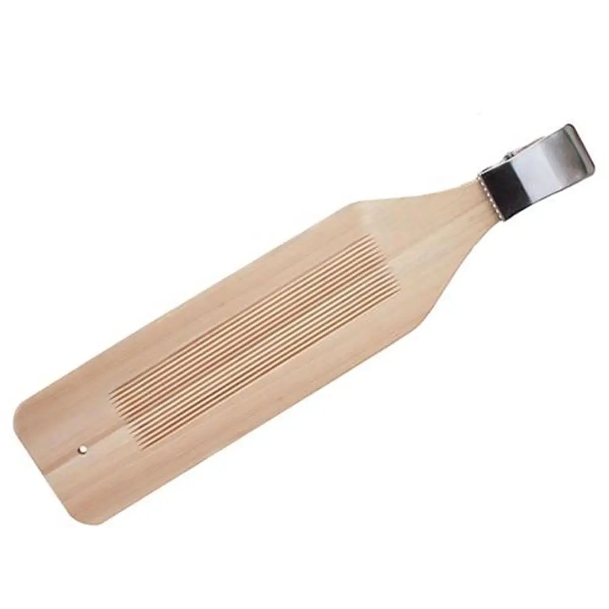 212 MAIN Heavy-Duty Wooden Fish Fillet Board - Ribbed Wooden Cutting Surface, Strong Steel Clamp for Fishing, 5.75 x 24 in, Wooden Cutting Board