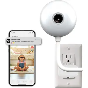 X-CDT01  Indoor Security Camera,2K 2.4G WiFi Baby/Pet/Dog/Nanny Cameras for Home Security,AI descriptive Notification, AI Cameras with 2-Way Talk, Color Night Vision, AI Smart Detection,911Emergency