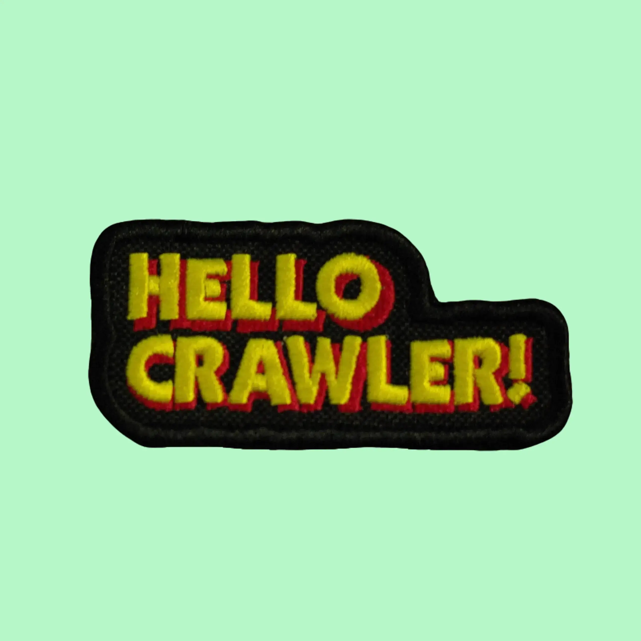 Custom Embroidered Dungeon Crawler Carl Fabric Patch Collection - DCC Themed, Cheese Dicks Designs, Bold Text, Stitched Border, Under 4", Customizable Backing, Edgy Look Sewing Accessories & Haberdashery