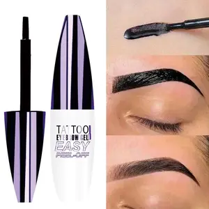 （3PCS）Easy to Use Semi-Permanent Eyebrow Tattoo Gel Paste with Durable,  Waterproof, and Easy Peel-Off Formula