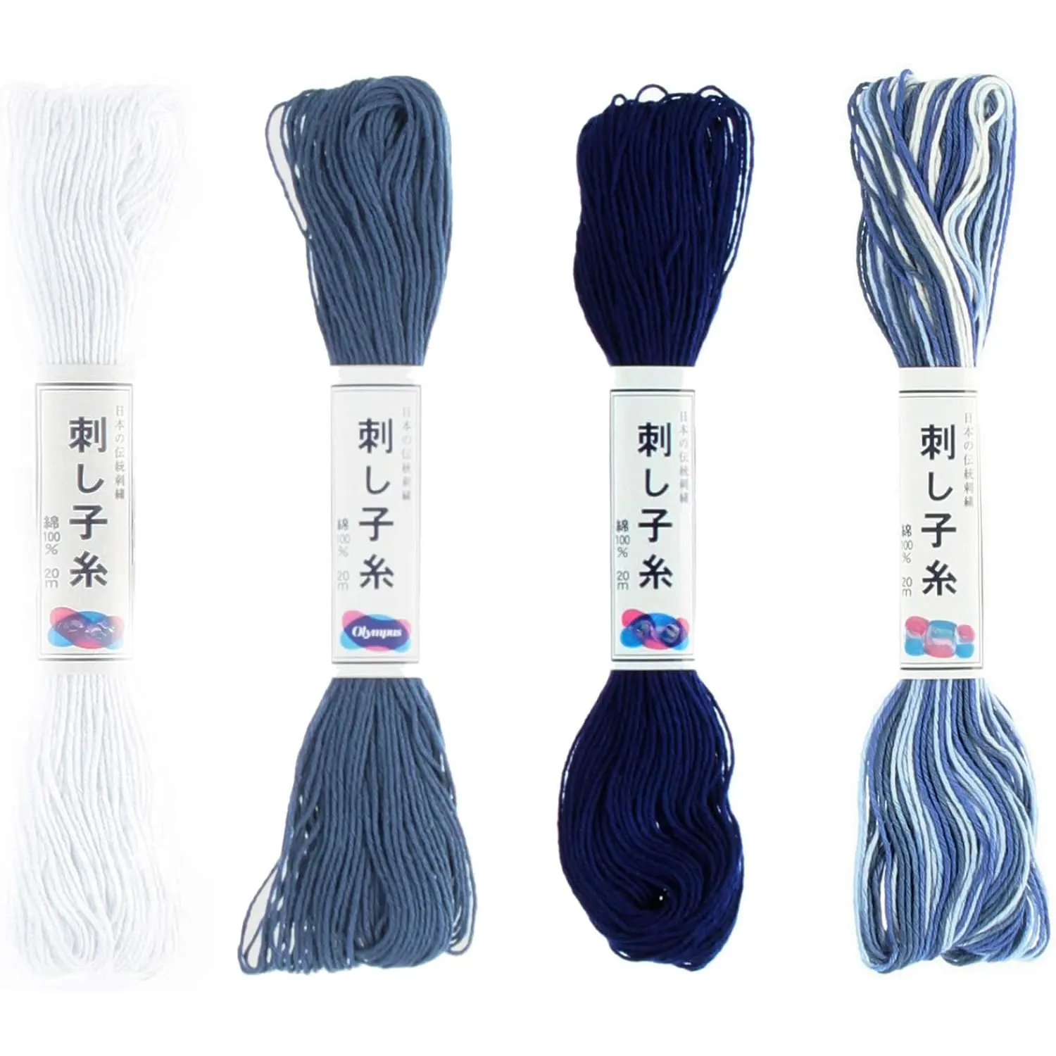 Sashiko Thread 20m Skein Color  (Traditional: 52-01-10-18)