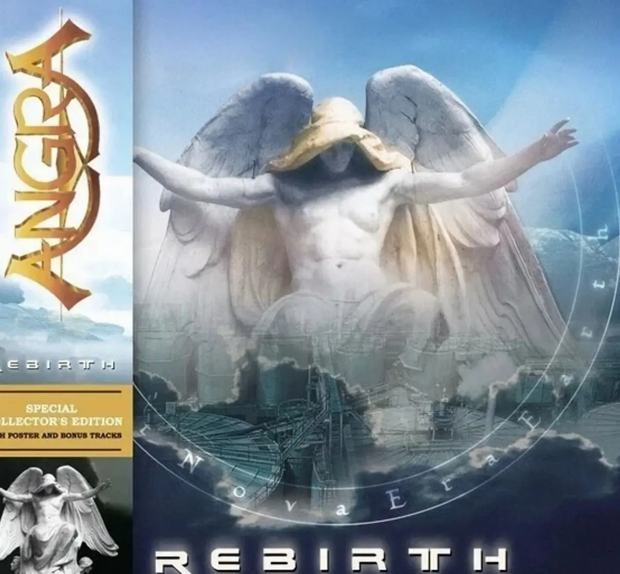 ANGRA Rebirth CD + 4 Bonus Tracks + Poster Power Metal Classic