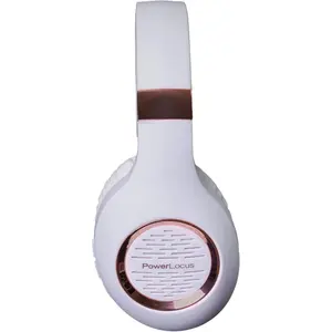 Bluetooth Headphones Over-Ear, PowerLocus Wireless Headphones, Hi-Fi Stereo Deep Bass, Soft Earmuffs Foldable Headphone with Built-in Microphone, Wireless and Wired Headset for Cell Phones,Tablets, PC