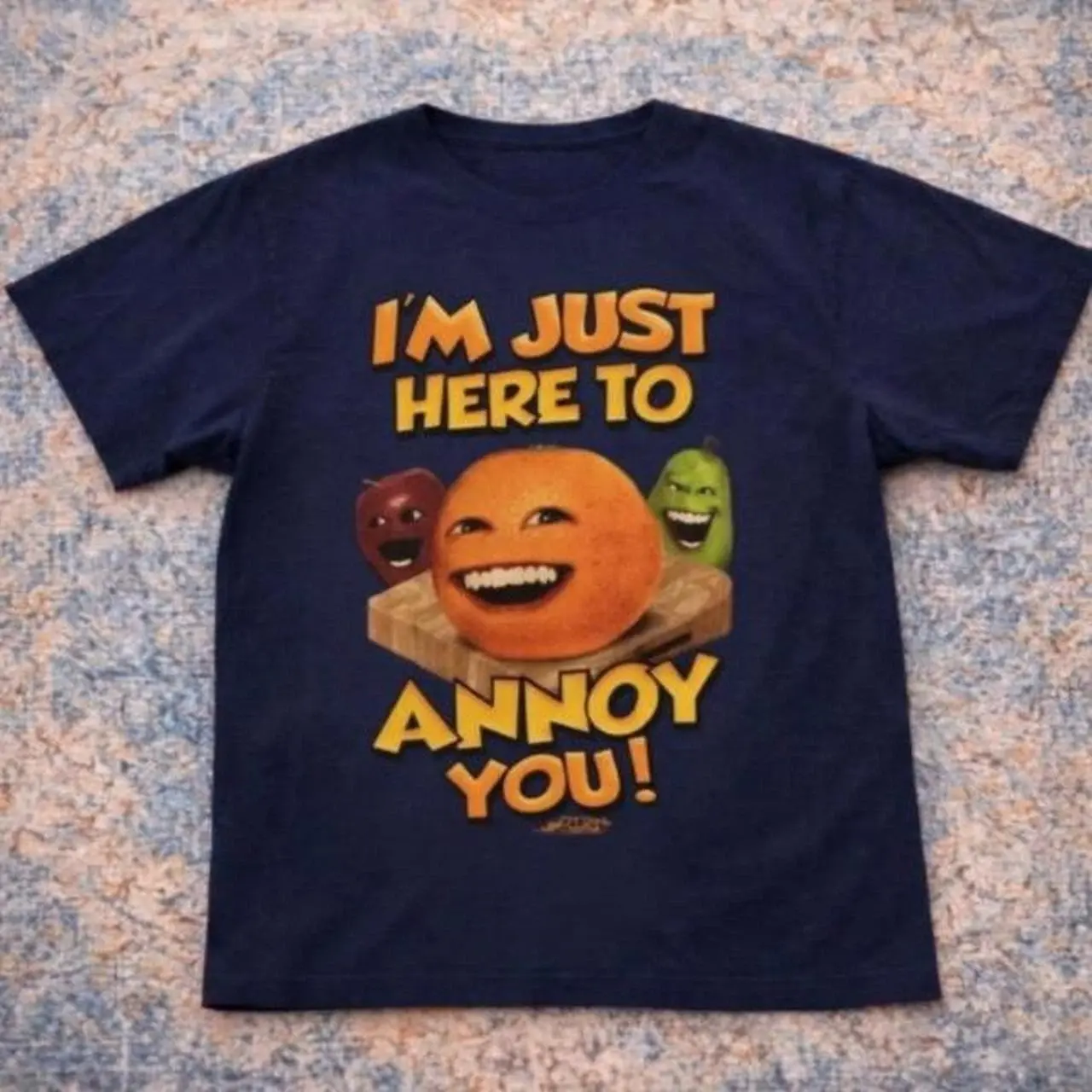 Annoying orange vintage tshirt, funny meme shirt  Graphic Tee, Youth shirt, unisex men, Women