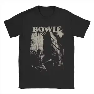 Classic Rock Legend Bowie Tee, Unisex T-Shirt, 80s, 90s Rock Gift, Ideas For Daily Wear And Concert Vibes, Retro Streetwear, Music Lovers, Cotton Tee	