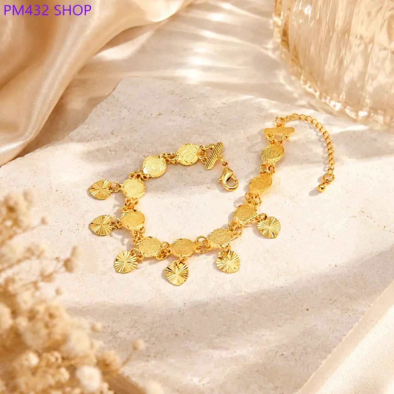 Women's Fashionable Coin Design Bracelet, Casual Trendy Bracelet, Exquisite Bracelet, Fashionable Jewelry for Women & Girls for Daily & Party Decoration, Fashion Bracelets, Pretty Bracelet
