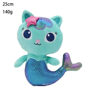 Super Cute Mermaid Cat Plush Toy – Soft Huggable Stuffed Animal for Kids, Teens & Collectors, Perfect Gift, Bedroom Decor, High-Conversion Trending Toy