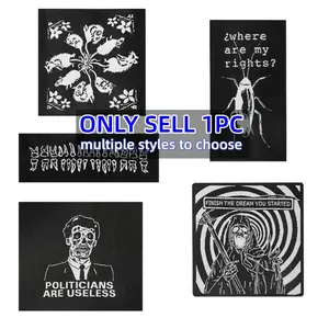 Hilarious Embroidered Patch, Self-Adhesive Iron-On Applique, Perfect for Clothes Jackets Hats Accessories, Fun Humorous Design