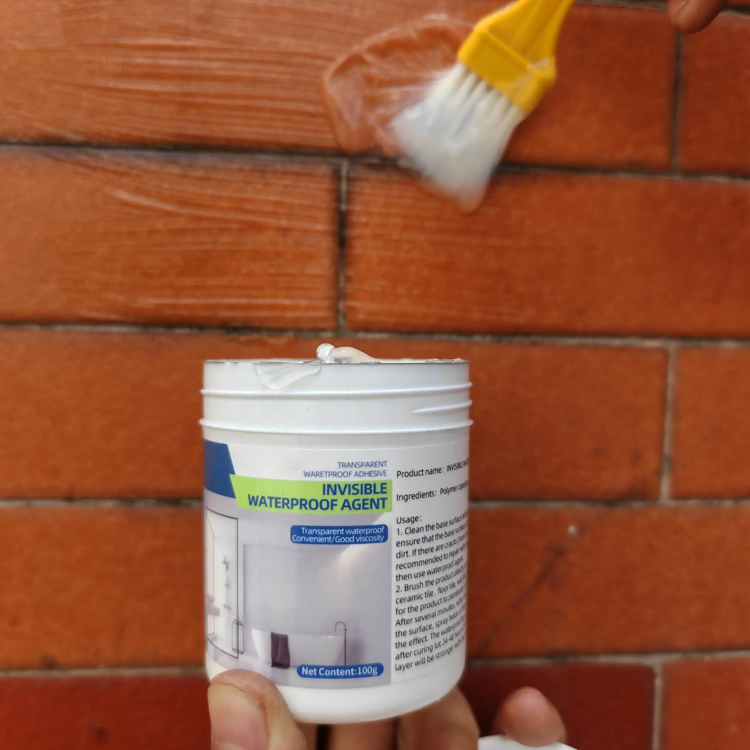 Transparent Waterproofing Adhesive, Bathroom Waterproofing Leakage Repair Coating, Roof External Wall Leakage Sealant Penetrant