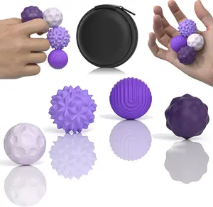 4pcs Large Silicone Magnetic Balls Fidget Toys – Sensory Attraction Stress Balls with Silicone Shell, Calm Restless Hands & Anxious Mind for Adults, Office Desk Magnetic Sensory Toys