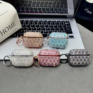 Electroplated Sparkle Diamond Earphone Case, Fits Apple AirPods 1/2/AirPods Pro/AirPods Pro2/AirPods 3/AirPods 4 Protection Shell