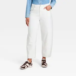 Women's High-Rise Barrel Jeans - Universal Thread