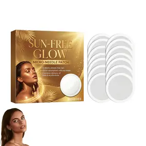 Sun Free Glow Patches, (1 Box/14 Pcs)Purevlab Sun Free Glow Microdarts Patch, 2026 New Sun Free Glow Microdarts Patch for Women and Men, Sun Free Glow Tanning Patches, Suitable for All Skin Types
