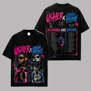 Raymond & Brown The R&B Tour 2026 Premium Washed Cotton T-Shirt (Made In US), Music Duo Graphic Tee, Hip Hop Concert Streetwear Shirt, Urban R&B Merch, Gift for Fans 613
