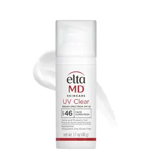 Elta MD Skincare UV Clear Broad Spectrum SPF 46 All Skin Types Facial Lightweight