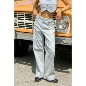 Nectar Premium Denim: Striped Baggy Jeans