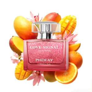 Valentine's Day Gift PHOFAY Love Signal Eau de Parfum Floral & Spicy Scent Cananga Odorata Flower & Ambergris Alcohol-Free Beads Perfume 50ml (1.7 fl.oz.)