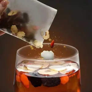 Kidney Tea Formula Ginseng Six Treasure Tea, Ginseng & Mulberry Herbal Tea, Kidney Cleanse Detox & Repair, Traditional Chinese Herbal Tea Bags, Five Treasures Teas For Men Women (50 Bags/1 Pack)