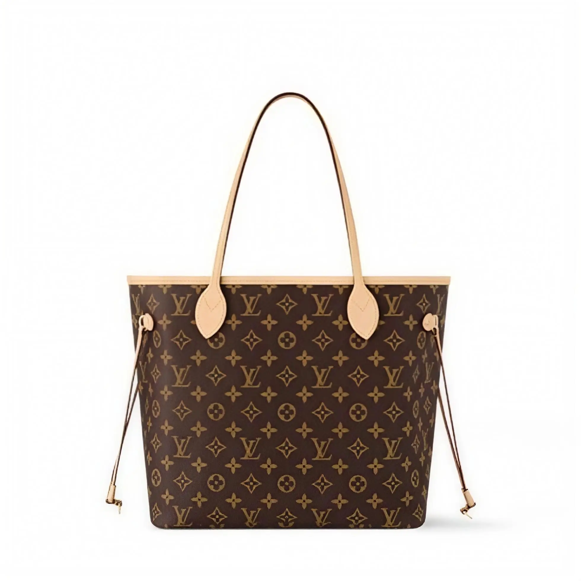 Pre-owned Louis Vuitton canvas Tote Bags neverfull mm size capacity no pouch