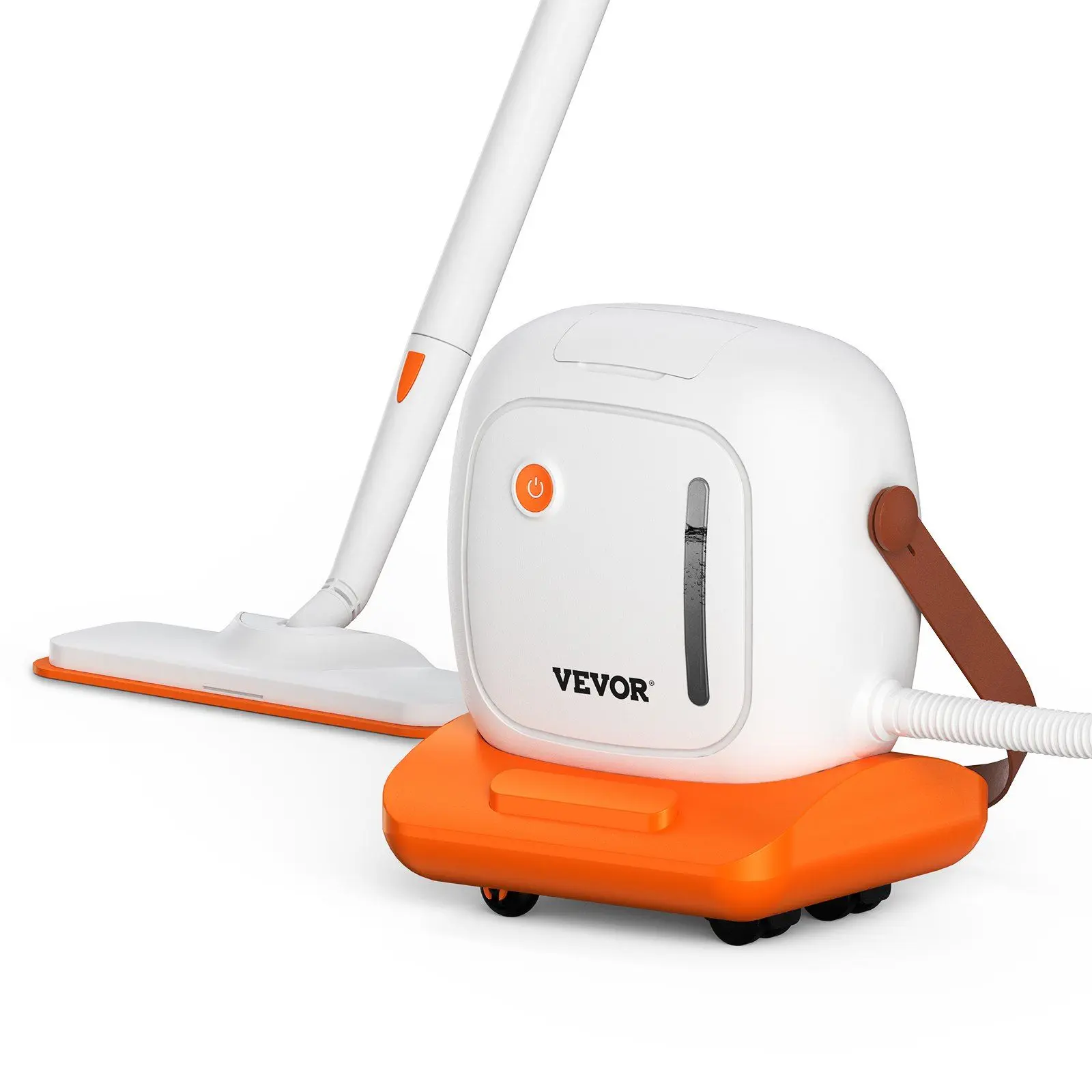 VEVOR Corded Steam Cleaner - 8.3 lbs Portable Commercial Steamer with 45oz Tank, 20 Accessories, 16.4ft Power Cord, Intelligent Atomization System, Leaves Surfaces Dry, No Hard-to-Dry Water Stains for Household Deep Cleaning, Deep Cleaning Car