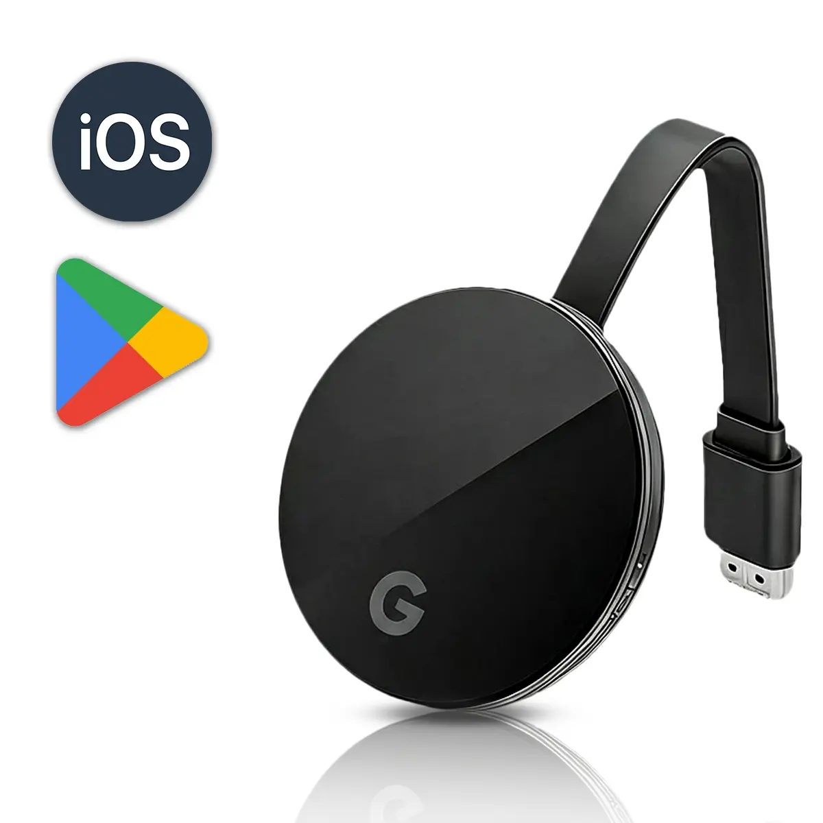 1080P wireless HDMI extender. plug and play,supports computers/laptops to televisions, monitors, or projectors to stream HD videos, audio, and files, and works with AirPlay, Miracast, and DLNA standards, Screen Mirroring Adapter