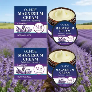 Magnesium Body Cream– Gentle Moisturizing Massage Cream for Wrists, Knees & Joints, Daily Hydration & Skin Comfort, 60g