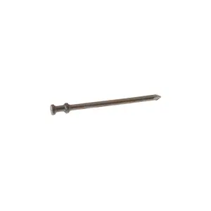 1.25 in. 8D Duplex Bright Steel Scaffolding Nails, Silver Double Head with Exposed Second Head - 30 lbs