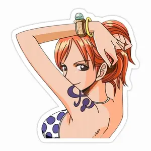 Anime Sexy Girl Stickers Waterproof Vinyl Waifu Decal Pin-up Style Aesthetic for Laptop Phone Case Water Bottle Adult Fans Gift & Collectors