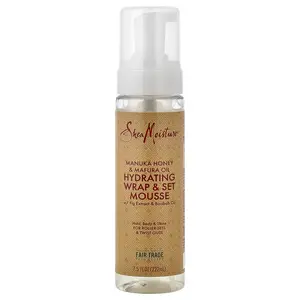 SheaMoisture Hydrating Wrap & Set Mousse with Fig Extract & Baobab Oil, 7.5 fl oz (222 ml)