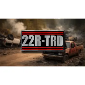 22R-TRD Sticker