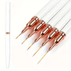 Nail Art Brush Set with Fine Line Brush – Fragrance-Free, Ideal for Nail Design and Painting, Nail Art Tools