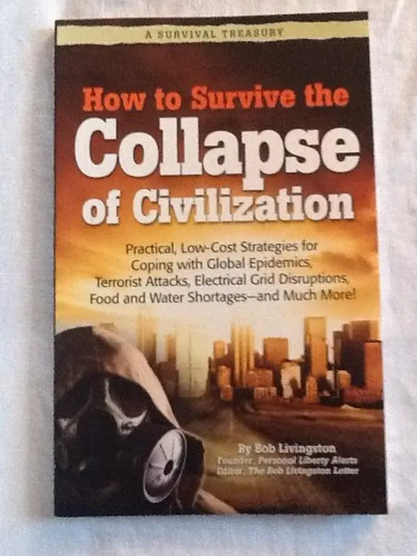 USED Book - How to Survive the Collapse of Civilization by Bob Livingston (Paperback) - english