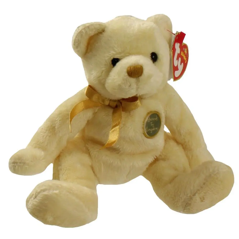 TY Beanie Baby - CHARLES the Bear (Harrods UK Exclusive) (7 inch) (2006) - MWMTs