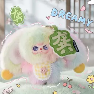 Baby Three The Hundred Surnames Little Rabbit Plush Series Blind Box Kawaii Stuffed Animals Soft Stuffed Doll