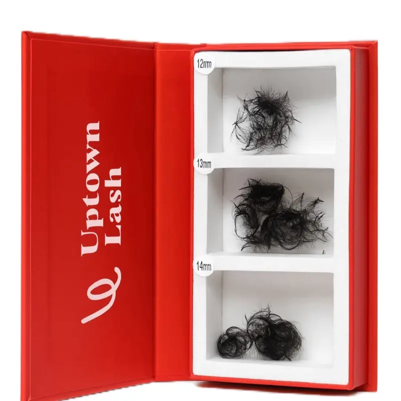 6D promade loose fans MIX:10-11-12 MIX: 12-13-14 Black AND Brown