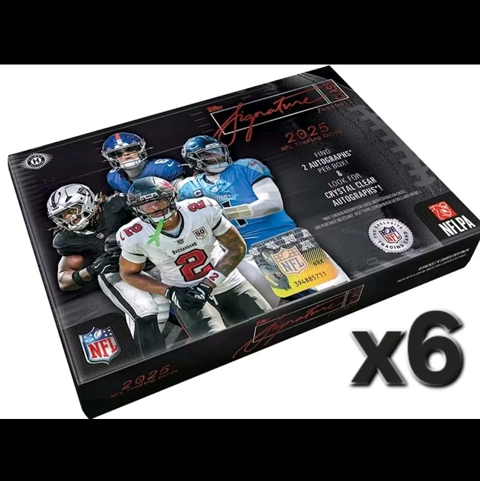 2025 Topps Signature Class Football Hobby Box Break