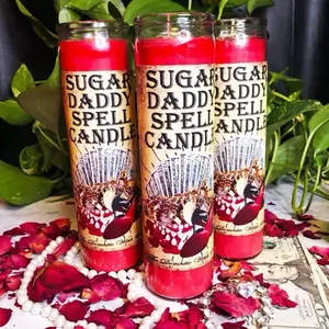 Sugar Daddy Spell Candle - Spiritual Candle - Manifesting