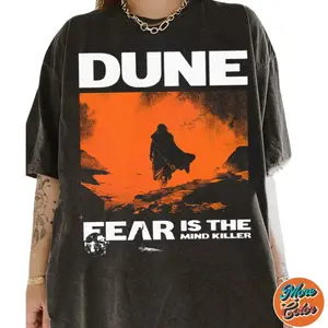 Dune 1965 Shirt, Retro Horror Shirt, Cotton Unisex T-Shirt, Crew Neck, Size S- 3XL, Menswear Top, Womenswear Top Underwear Streetwear