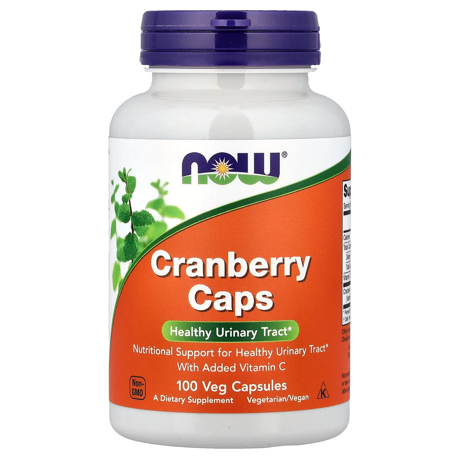 NOW Foods Cranberry Caps, 100 Veg Capsules NOW Foods Cranberry Caps, 100 Veg Capsules