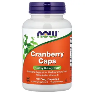 NOW Foods Cranberry Caps, 100 Veg Capsules
